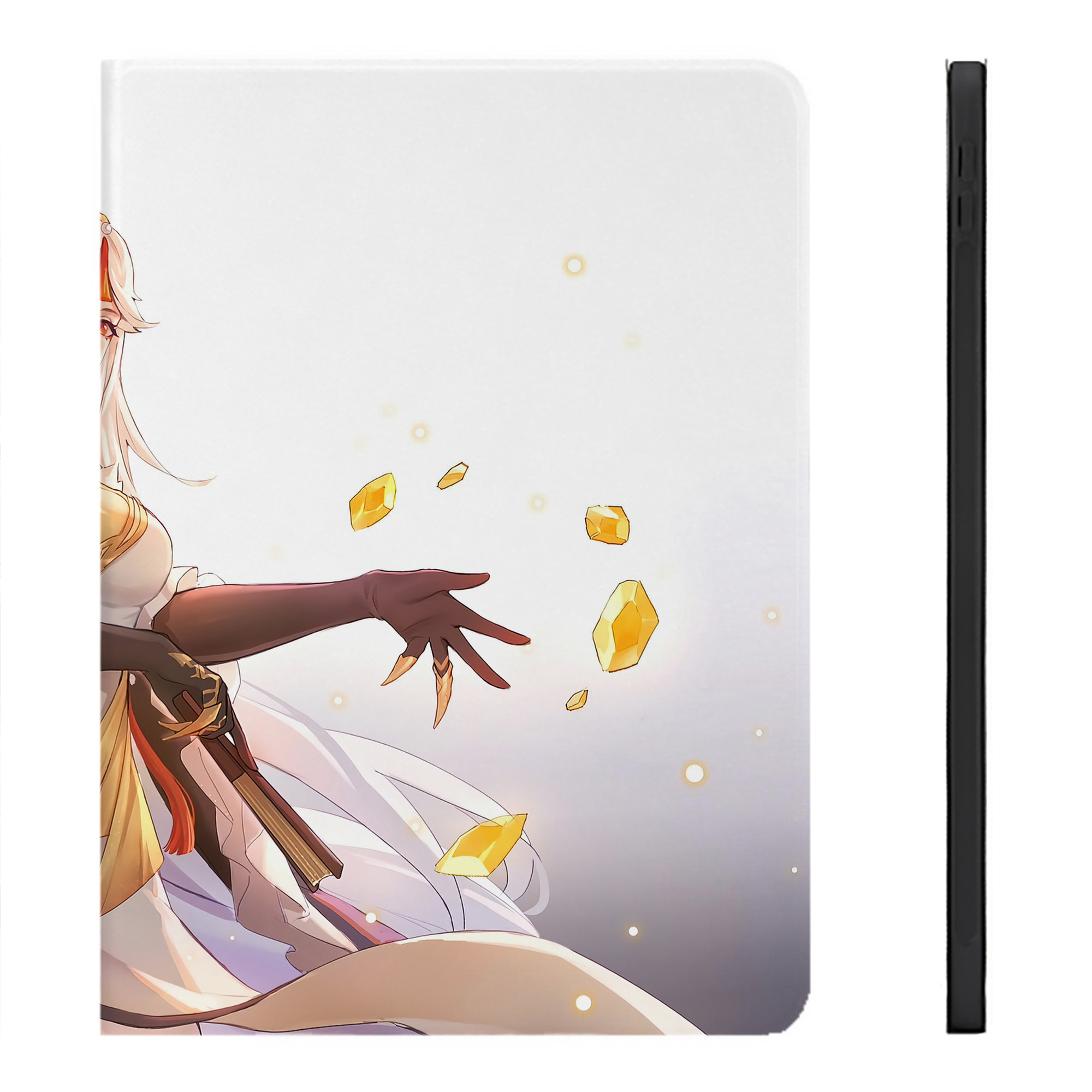 げんし神 genshin IPadケース ペンホルダー付き ブックスタイルデザイン